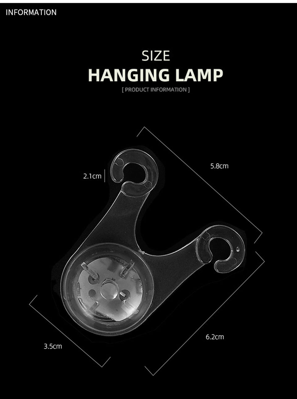 Cheap Goat Tents Outdoor Warning Light Waterproof Camping Tent Flashing String Lights Portable Hanging LED Decoration Lights for Party Hiking   